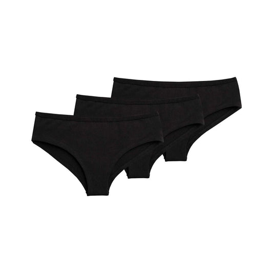 3 Pack TT21 Panty Black (GOTS)
