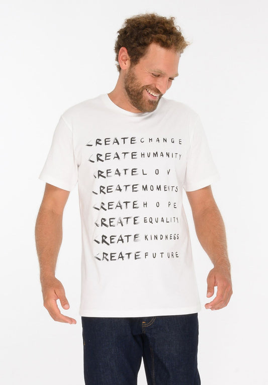 TT02 T-Shirt Create white (GOTS, vegan)