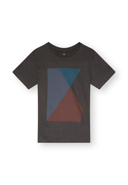 TT02 T-Shirt Spacegrid castlerock (GOTS, vegan)