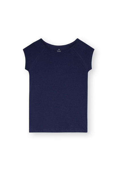 TT01 Cap Sleeve T-Shirt midnight 145 g/m² (GOTS, vegan)