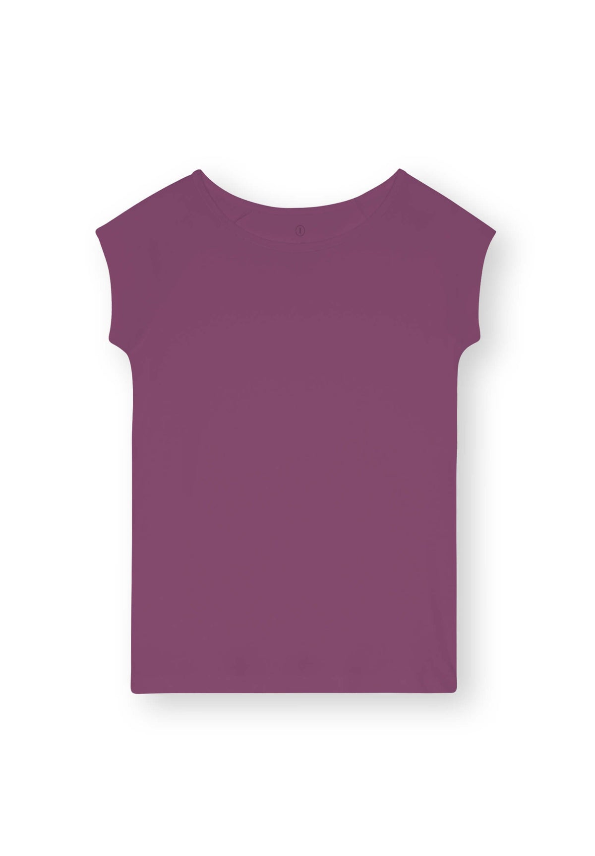 TT01 Cap Sleeve T-Shirt plum 145 g/m² (GOTS, vegan)