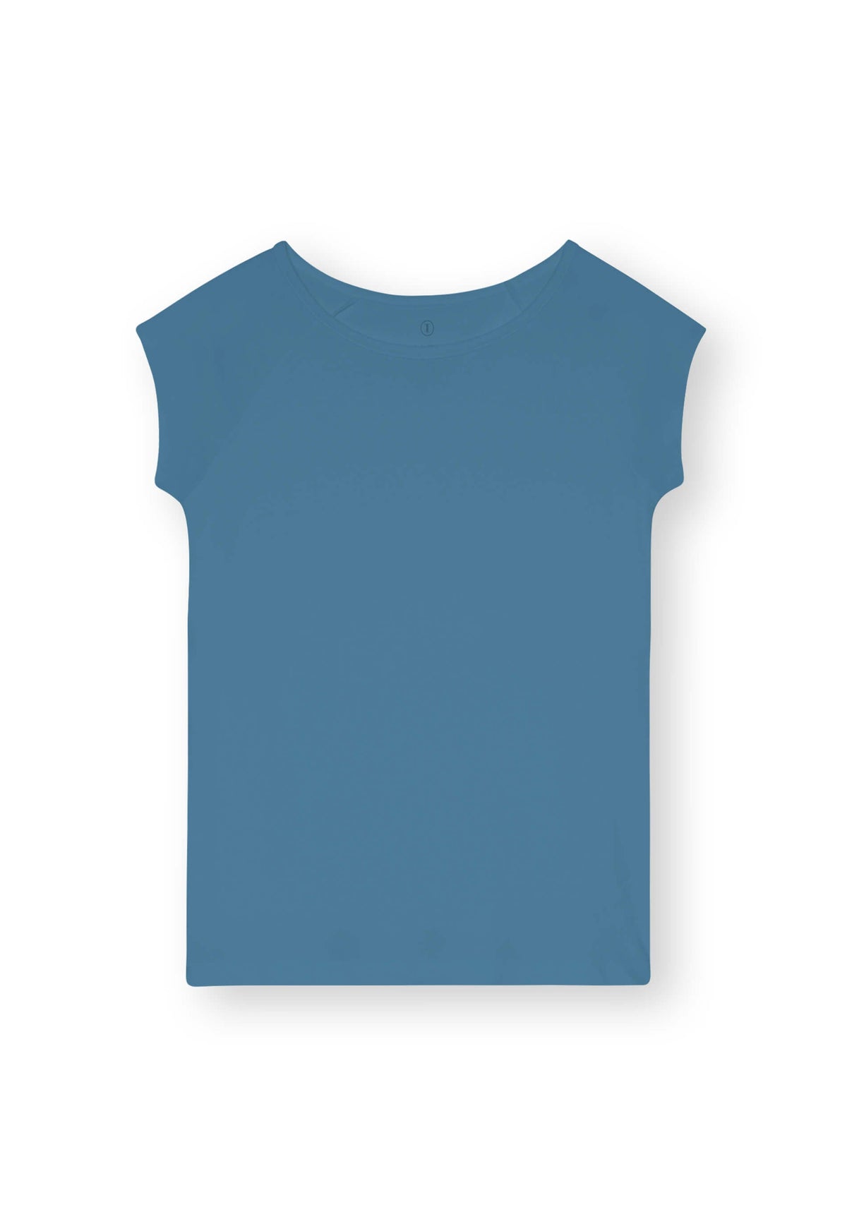TT01 Cap Sleeve T-Shirt sea blue 145 g/m² (GOTS, vegan)