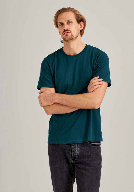 TT02 T-Shirt deep teal 180 g/m² (GOTS, vegan)