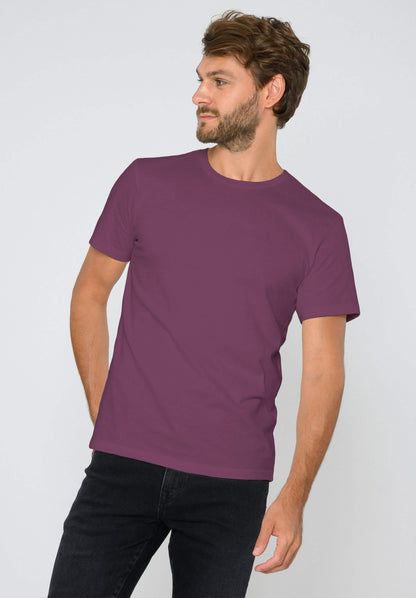 TT02 T-Shirt plum 180 g/m² (GOTS, vegan)