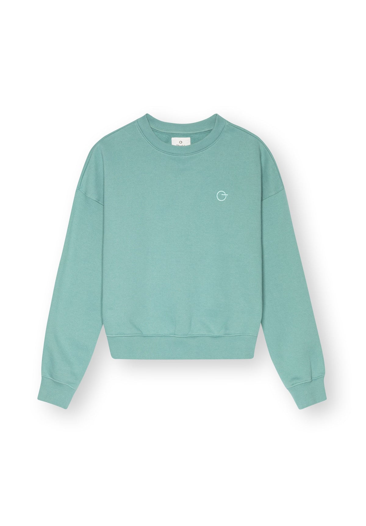TT1022 Sweater soft moss (GOTS)