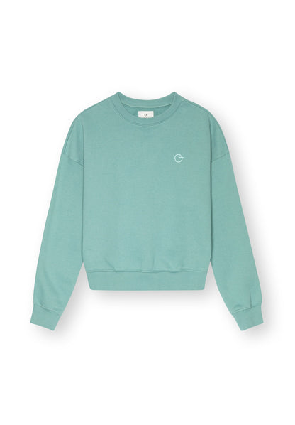 TT1022 Sweater soft moss (GOTS)