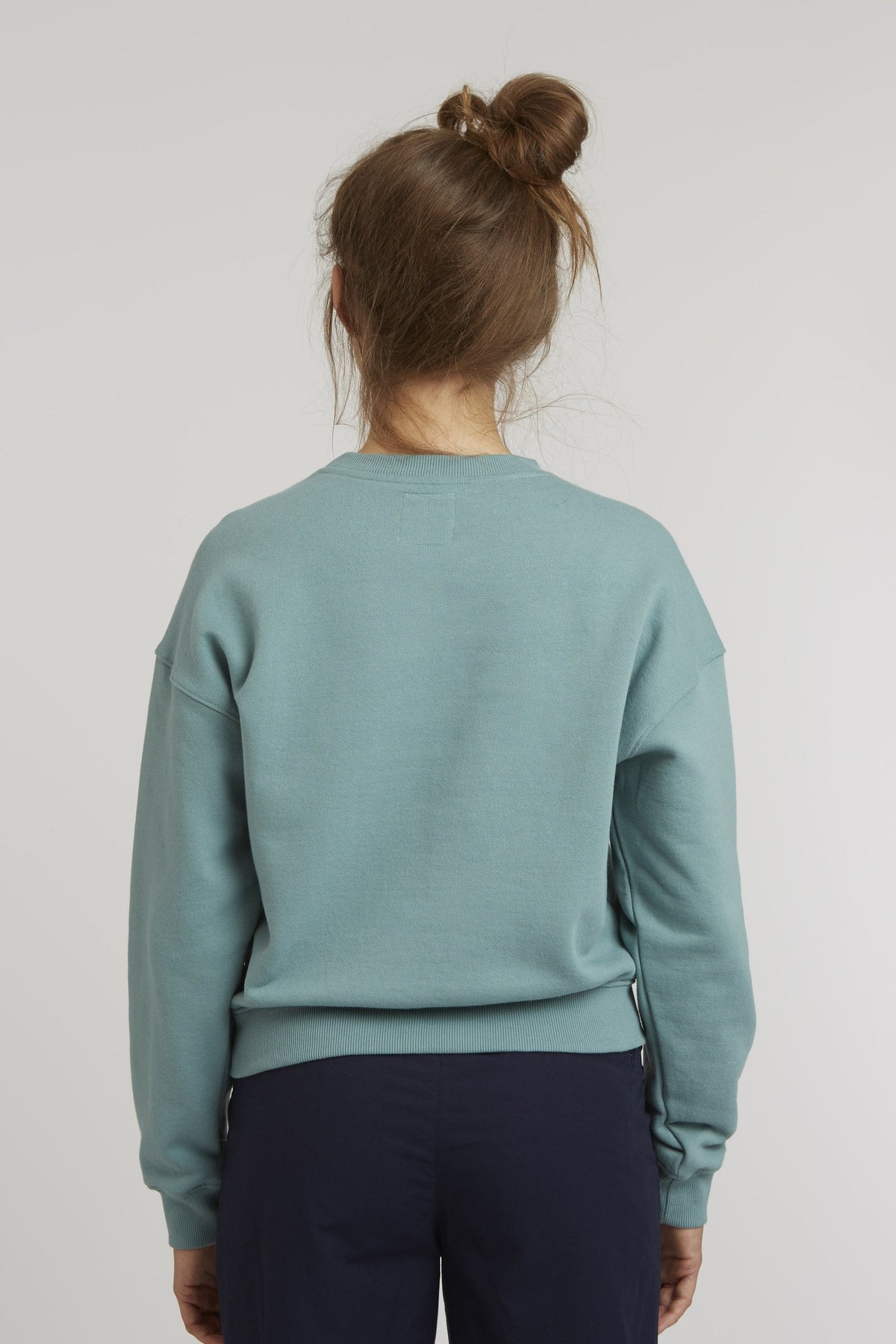 TT1022 Sweater soft moss (GOTS)