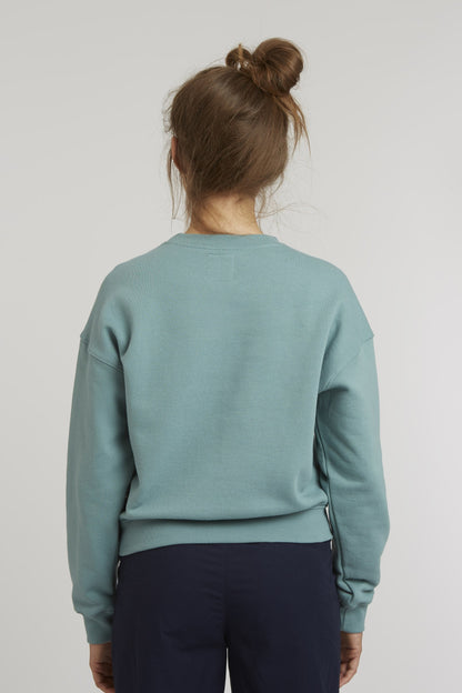 TT1022 Sweater soft moss (GOTS)