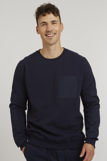 TT1029 Sweater dark navy (GOTS)