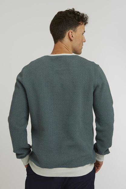 TT1029 Sweater Structured fir tree (GOTS)