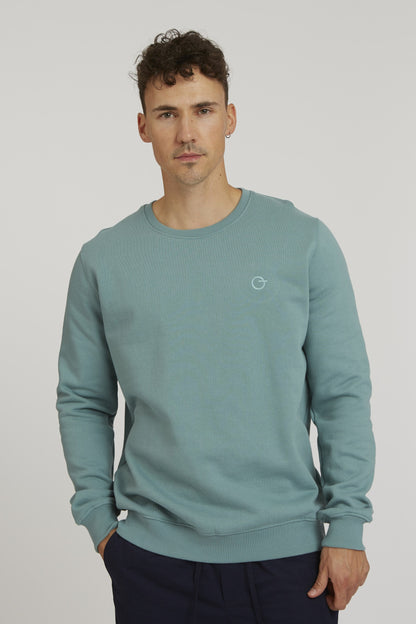 TT1029 Sweater soft moss (GOTS)