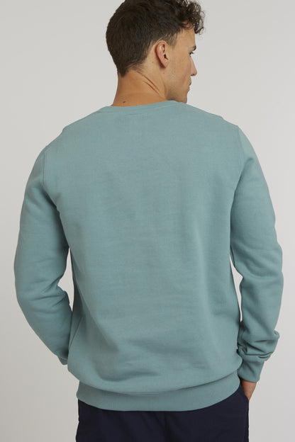 TT1029 Sweater soft moss (GOTS)