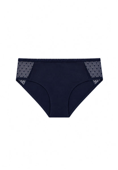 3 Pack TT21 Panty Side Netlace Midnight (GOTS)