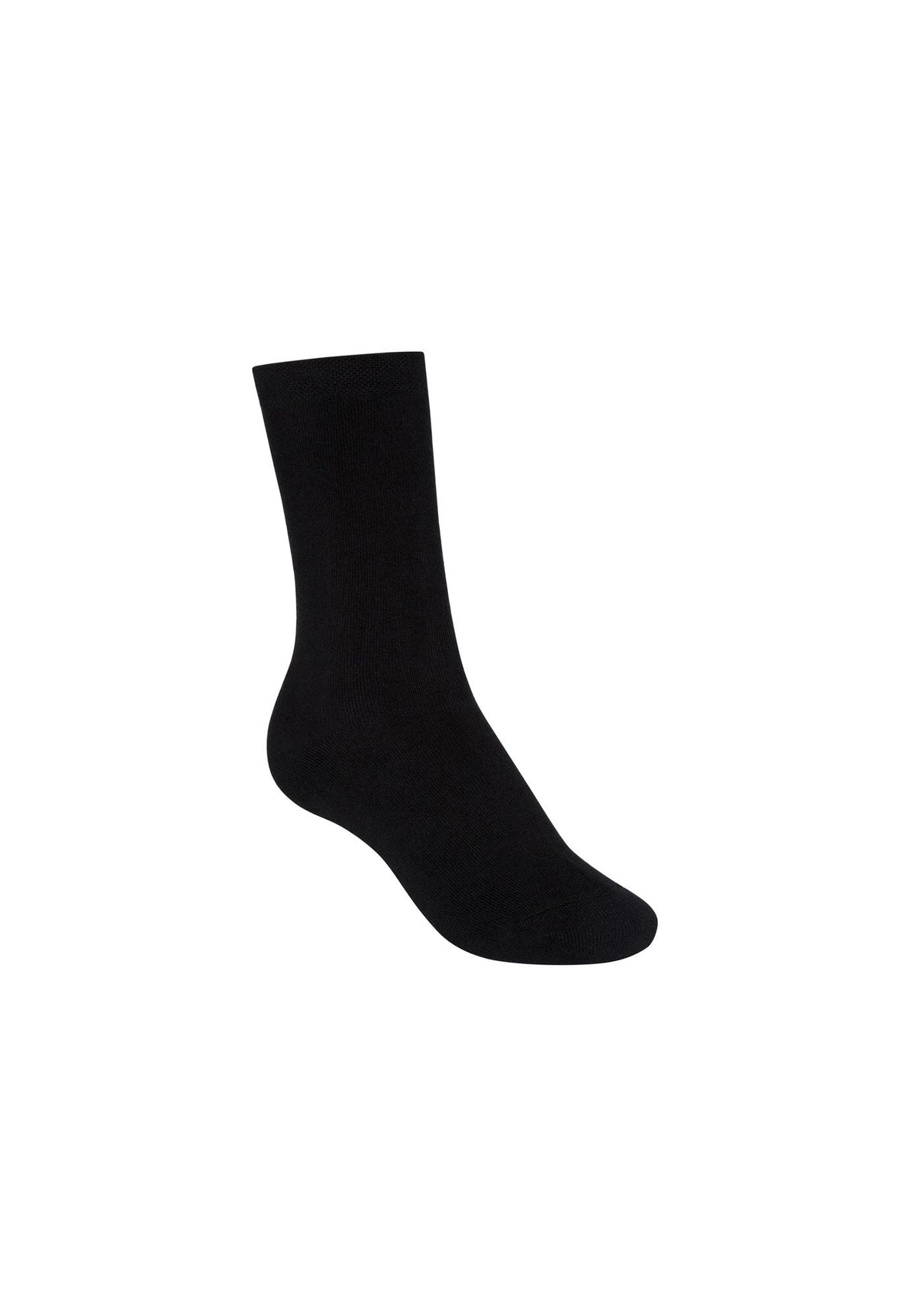Warm High Socks Socken Schwarz (GOTS, Fairtrade, Vegan)